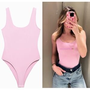 ZARA fitted bodysuit polyamide